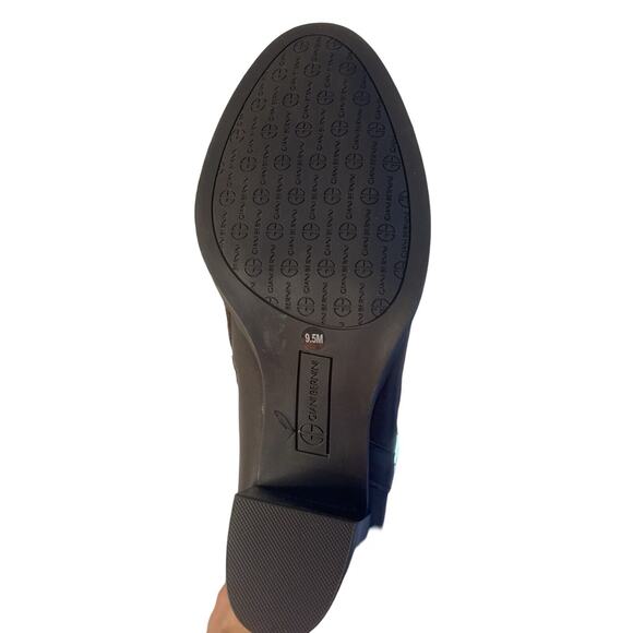 Giani Bernini Boots Womens 9.5 Brown Dress Boots Heeled Memory Foam Zip - Picture 8 of 14